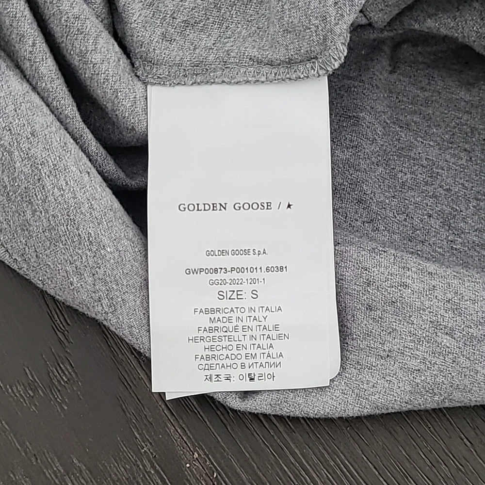 NWT GOLDEN GOOSE Dafne University cotton t-shirt dress - Picture 8 of 8